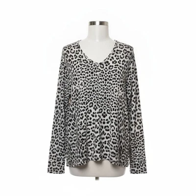 Top de pijama con estampado de leopardo Donna Karan - Talla pequeña Foto 1 de 4