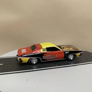 Johnny Lightning Marvel The Amazing Spider-Man 1973 Dodge Charger 1:64 Scale NM - Picture 1 of 12