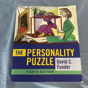 The Personality Puzzle (Eighth Edition) - Paperback By David C. Funder - Imagen 1 de 3