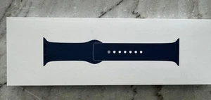 Oryginalny dżinsowy pasek sportowy Apple 40mm S/M do Apple Watch SE fabrycznie nowy - Zdjęcie 1 z 6