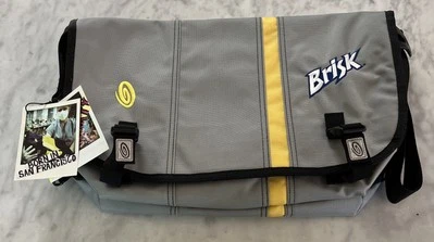 Timbuk2 Custom Classic Messenger Laptop Bag Padded BRISK Logo Made San Francisco - Image 1 of 4