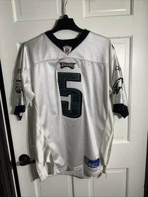 Camiseta deportiva de colección Reebok NFL Philadelphia Eagles Donovan McNabb 5 para hombre talla 48 cosida Foto 1 de 4