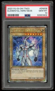2023 Yugioh Elemental Hero Neos TN23-EN006 Limited Edition PSA 10 - Picture 1 of 2