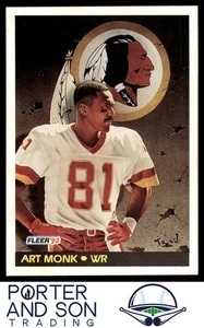Art Monk 1992 Fleer Pro-Visions #473 Washington Redskins Football Card - Picture 1 of 2