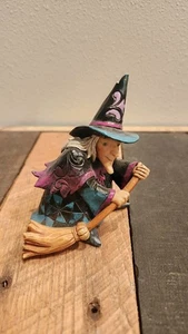 Jim Shore Wicked Salem Witch Mini Halloween Heartwood Creek 4024653 - Picture 1 of 6