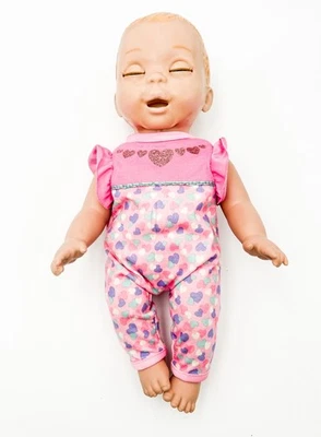 "Muñeco bebé interactivo Luvabella recién nacido, cabello rubio 14"" probado funciona" Foto 1 de 4