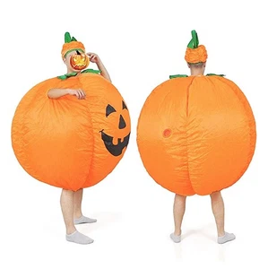 Navidad Inflable Calabaza Ropa Fiesta Divertido Juegos con disfraces Vestido Elegante Disfraces - Imagen 1 de 7