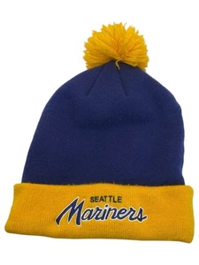 Seattle Mariners Nike Beanie Toque Pom Hat Cooperstown Collection  - Picture 1 of 5