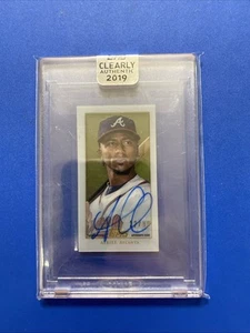 Topps 2019 claramente auténtico Ozzie Albies 22/99 - Imagen 1 de 2