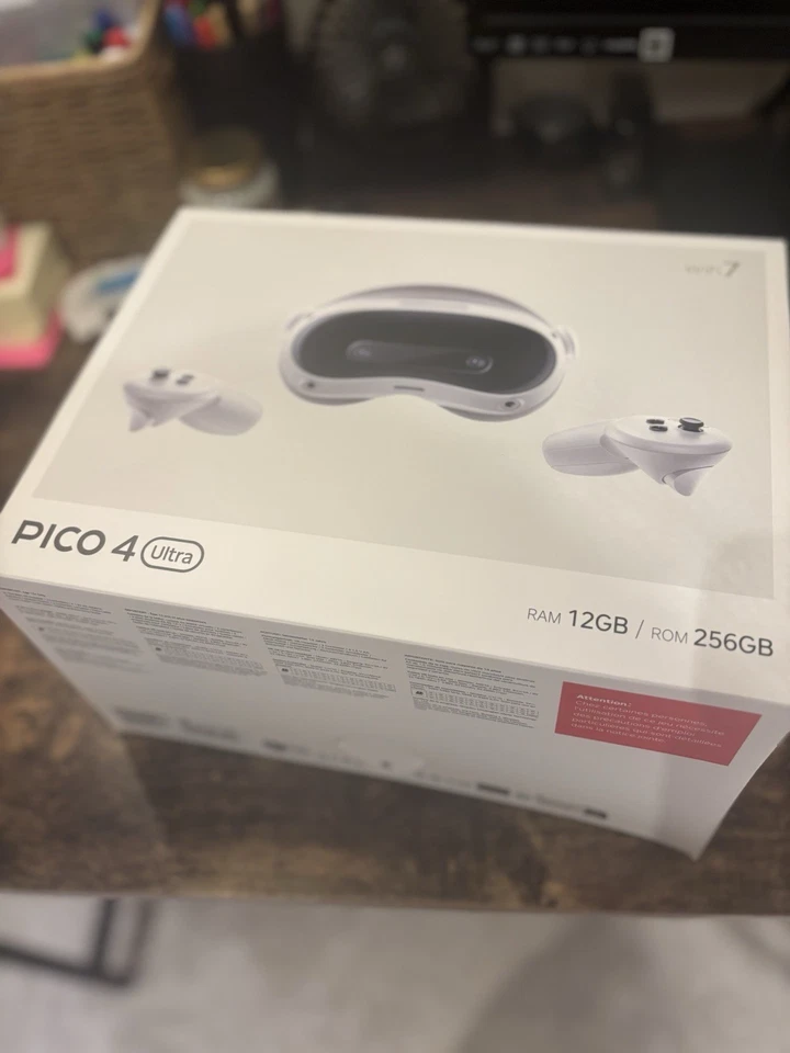 Pico 4 Ultra VR Headset 256GB, 12GB RAM w/ Trackers - Image 1 of 4