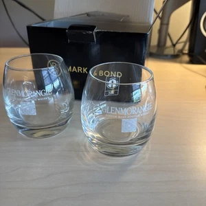 GLENMORANGIE Single Malt Whisky Rounded Rocks Glas 2er SET - Bild 1 von 10