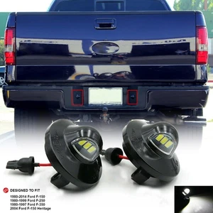 2x For Ford F150 F250 F350 LED License Plate Light Tag Lamp Assembly Replacement - Picture 1 of 12