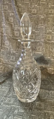 Royal Doulton / Webb Corbett Cut Crystal Decanter 30cm - Image 1 of 4
