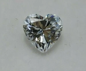 A+++ Zircon Best New Beautiful Heart Shape Small Size 6 mm Diamond Look   - Picture 1 of 3