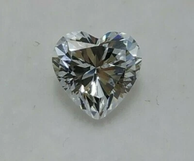 A+++ Zircon Best New Beautiful Heart Shape Small Size 6 mm Diamond Look   - Image 1 of 3