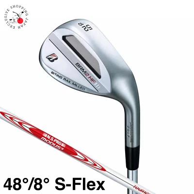 Bridgestone B BRM2 HF Wedge 48/8 S Flex N.S.PRO MODUS3 TOUR 105 Steel Shaft New - Image 1 of 4