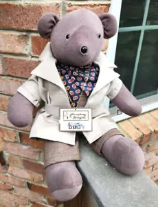 20" NORTH AMERICAN BEAR CO "HUMPHREY BEARGART" VIB BEAR W/TAG 1987 VG VTG COND - Picture 1 of 8