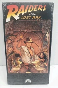 Raiders of the Lost Ark Indiana Jones 1989 VHS Paramount NEW Factory SEALED - Picture 1 of 5