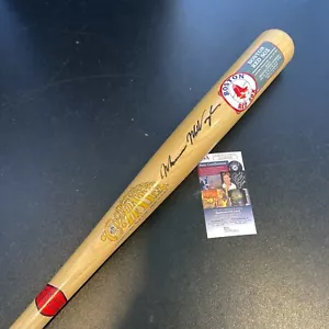 Maurice Samuel Mo Vaughn Full Name Signed Boston red Sox Cooperstown Bat JSA COA - Picture 1 of 7