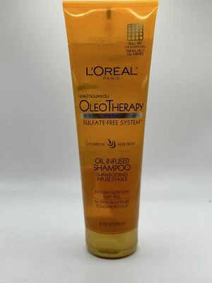 NEW Loreal Paris OleoTherapy Hair Expertise Oil Infused Shampoo 8.5 oz - Image 1 of 2