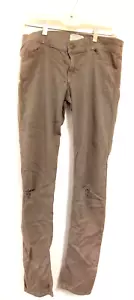 AKTUELLE ELLIOT JEGGINGS/LEGGINGS SKINNY GRÖSSE 32 - GRAU/TAUPE - Bild 1 von 5
