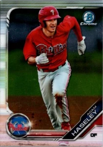 2019 Bowman #BCP-28 Adam Haseley Chrome Prospects - Picture 1 of 2