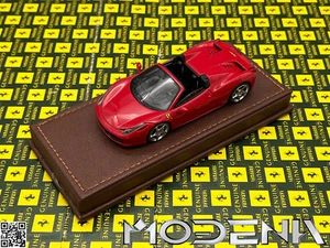 Original Ferrari 458 Spider Red 24 Model Car 1:43 MR Collection - Picture 1 of 7