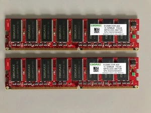 KINGMAX 1024Mb DDR-400 kit (2x512Mb) - MPXC22D-38KT3R - Foto 1 di 1