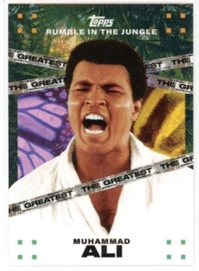 2021 Topps Muhammad Ali Rumble In The Jungle Tyson Beck Card SSP #TB-7 - Picture 1 of 2