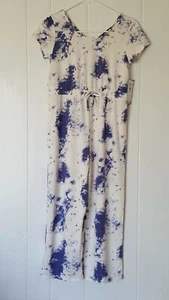 Trixxi Girl Blue Tie Dye Jumpsuit XL - Picture 1 of 7