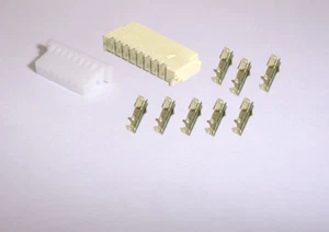 SH 1.0mm 8 Pin Micro Mini Female Connector Housing Header Crimp Terminal 30 Set - Picture 1 of 7