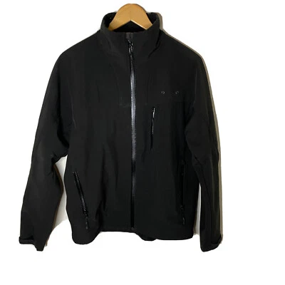 Grundens Resistente al Agua Softshell Chaqueta Negra Equipo de Pesca Exterior Hombre’s Pequeña Foto 1 de 4