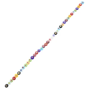 Handicrafts DIY Colorful Delicate Flower Pattern Jewelry Charms Beads - Picture 1 of 12