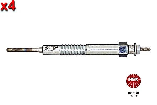4x bujía incandescente NGK para MAZDA 323 F VI S 5 626 V Premacy 98-10 RF2A18601 Foto 1 de 1