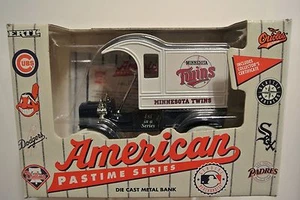 1993 American Pastime Series – MLB Minnesota TWINS Ertl Die Cast Metal Bank NIB - Picture 1 of 4
