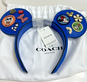 !New Disney X Coach Limited Edition Hong Kong Disneyland Ears headband - Picture 1 of 3
