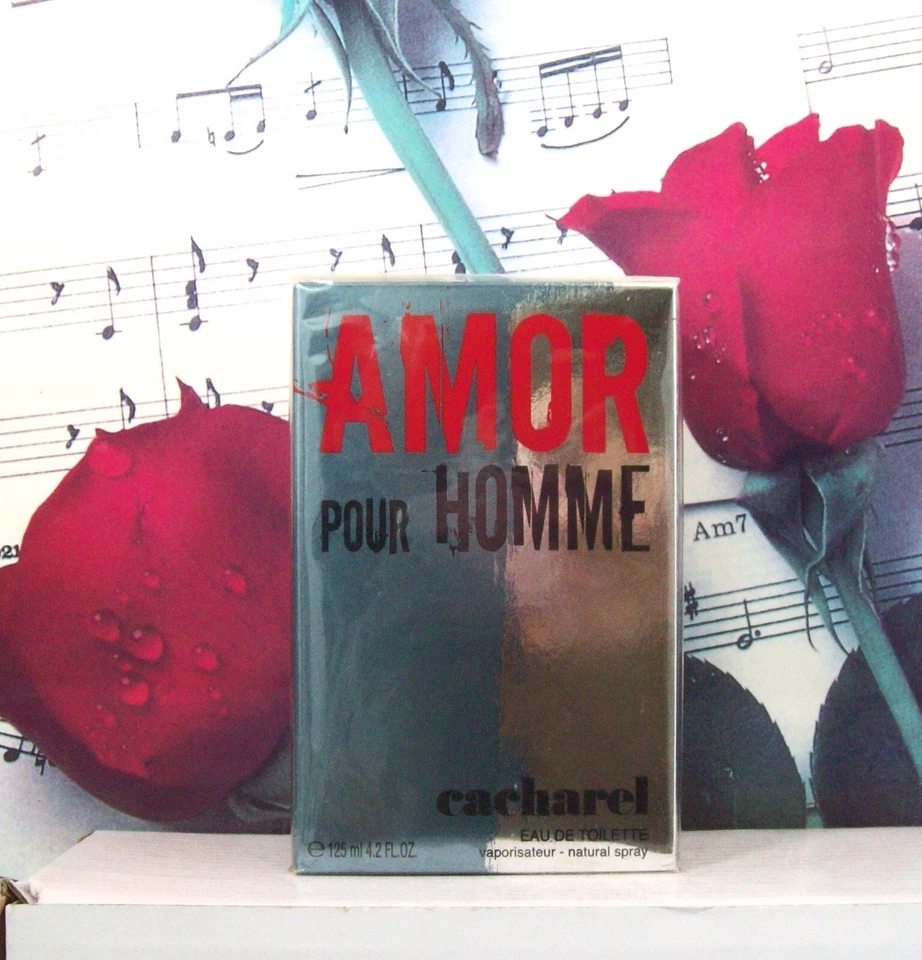 4.2 Oz Cacharel Amor Pour Homme Eau De Toilette for Men 125ml
