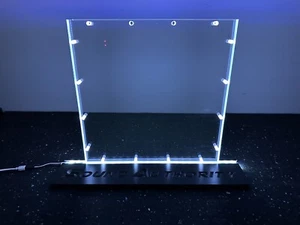 Sound Authority Plexiglas - 3/4" dick - 12 x 12" klar Acryl Fenster für Sub - Bild 1 von 16