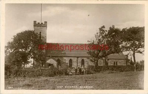ECHTE FOTOGRAFISCHE POSTKARTE VON COPP CHURCH, ELSWICK, (BEI PRESTON), LANCASHIRE - Bild 1 von 1