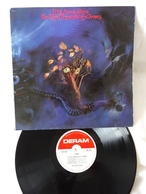 The Moody Blues-On The Threshold Of A Dream Album LP 1969 UK Original UK Press - image 1 of 4