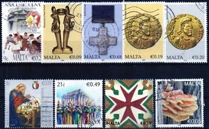Malta sellos usados en euros lote 01 - Imagen 1 de 1