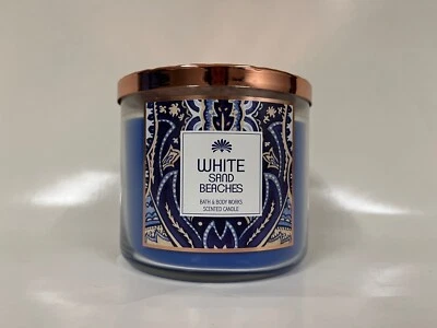 Bath & Body Works Kerze 3-Docht-Duftkerze "White Sand Beaches" - Bild 1 von 2
