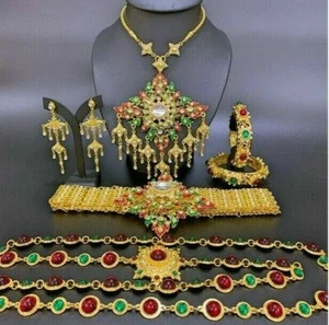 1 Beauty Set thailändische Accessoires Schmuck gelegentlich Hochzeit Bühne Show Parade - Bild 1 von 10