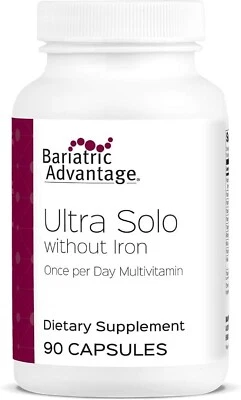 Bariatric Advantage Ultra Solo sin hierro - Multivitamínico diario una vez al día - Foto 1 de 4