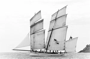 Fototapete VLIES-SEGELBOOT-(8493S)-Segeln Yacht Schiff Boot Tapete XXL - Imagen 1 de 1