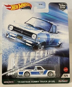 HOT WHEELS REAL RIDER 1:64 DATSUN Sunny Truck B120 Diecast Model Pickup Gift - Picture 1 of 2