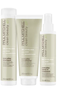 Paul Mitchell Clean Beauty Everyday Shampoo/Conditioner/Leave-In Treatment - Picture 1 of 1