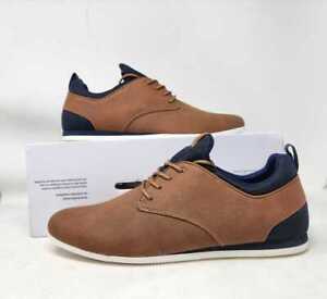 Men's US 12 Aldo Preilia Cognac brown oxford sneaker shoes