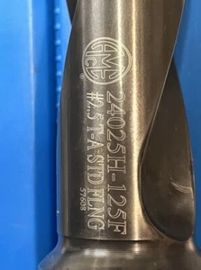 ALLIED #2.5 TA STD HLDR FLANGED SHK Replaceable Drill Body, Very Minor Rust - Picture 1 of 8