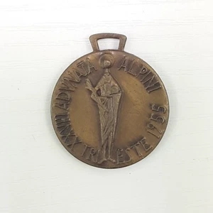 Bronze Gedenkmedaille - Alpen Triest an der Vorderseite XXVII - Bild 1 von 2